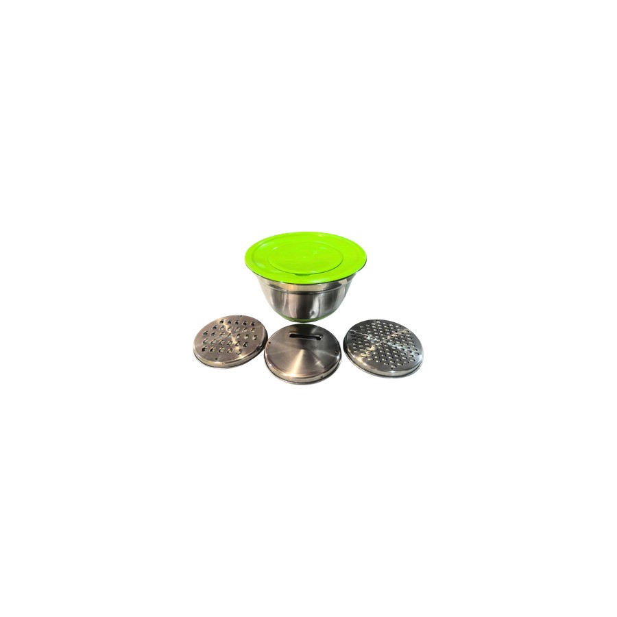 Kyyte Grater Bowl with 3 Blade +1 Lid