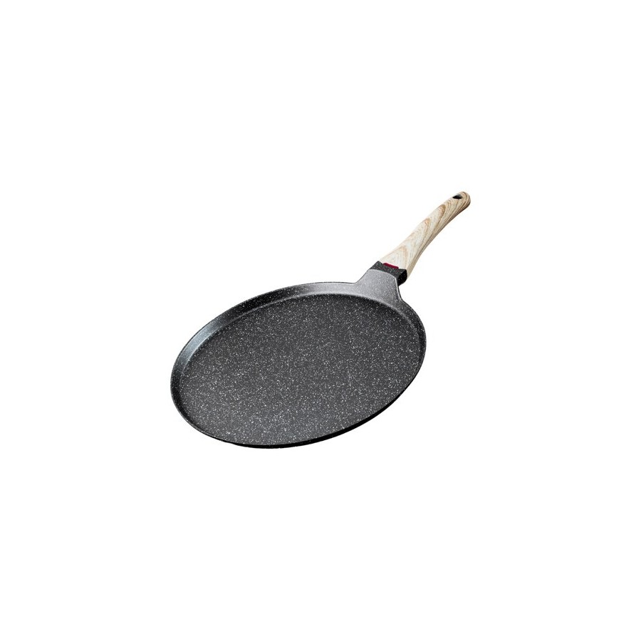 Kyyte Pre-Seasoned Cast Iron Dosa Tawa 22 CM