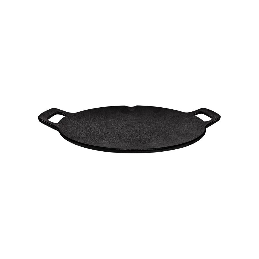 Kyyte Pre-Seasoned Cast Iron Concave Tawa with 2 Side Handle 28 CM
