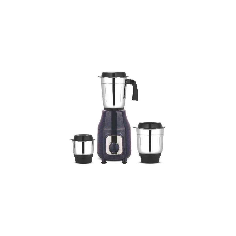 Orange Insta Mix 550W Grinder - 3 Jar