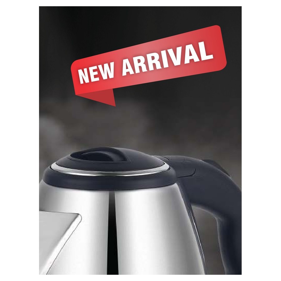 Orange Electric Kettle 1350W (1.5 Ltr)