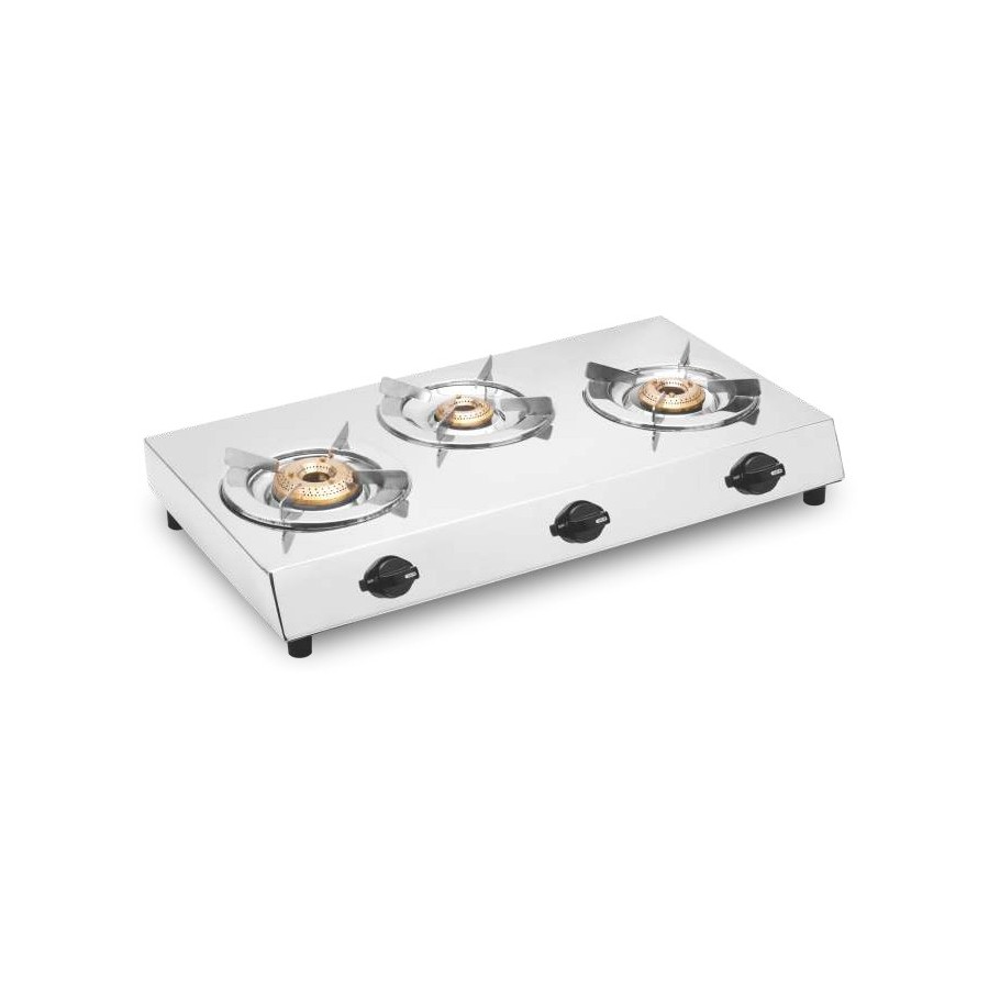 Orange Spectra 301 Steelo Jumbo 3 Burner LPG Gas Stove