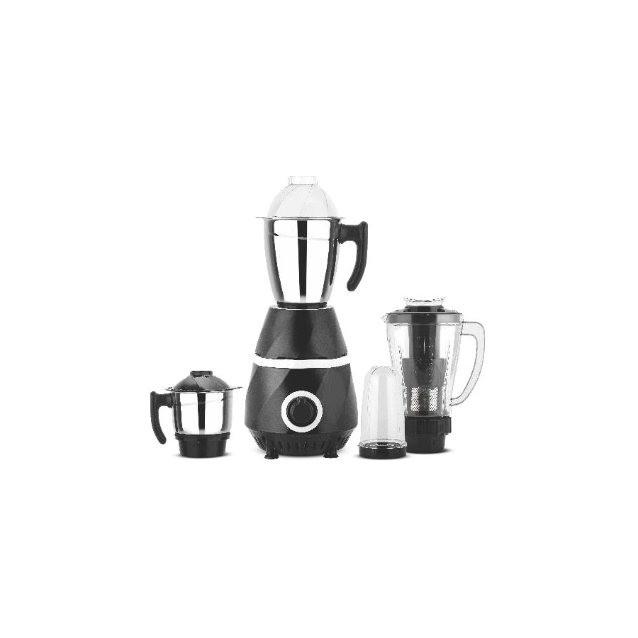 Orange iKon 800W Mixer Grinder - 4 Jar (Metachrome)