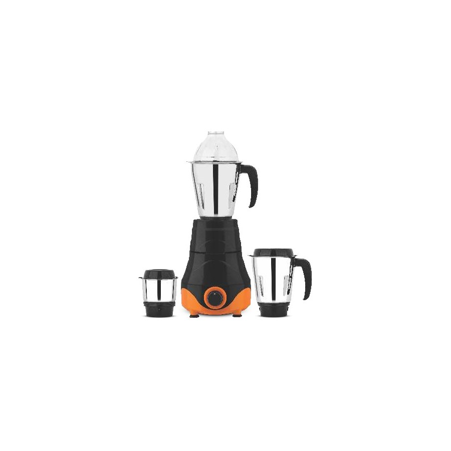 Orange Exaa 550W Mixer Grinder - 3 Jar