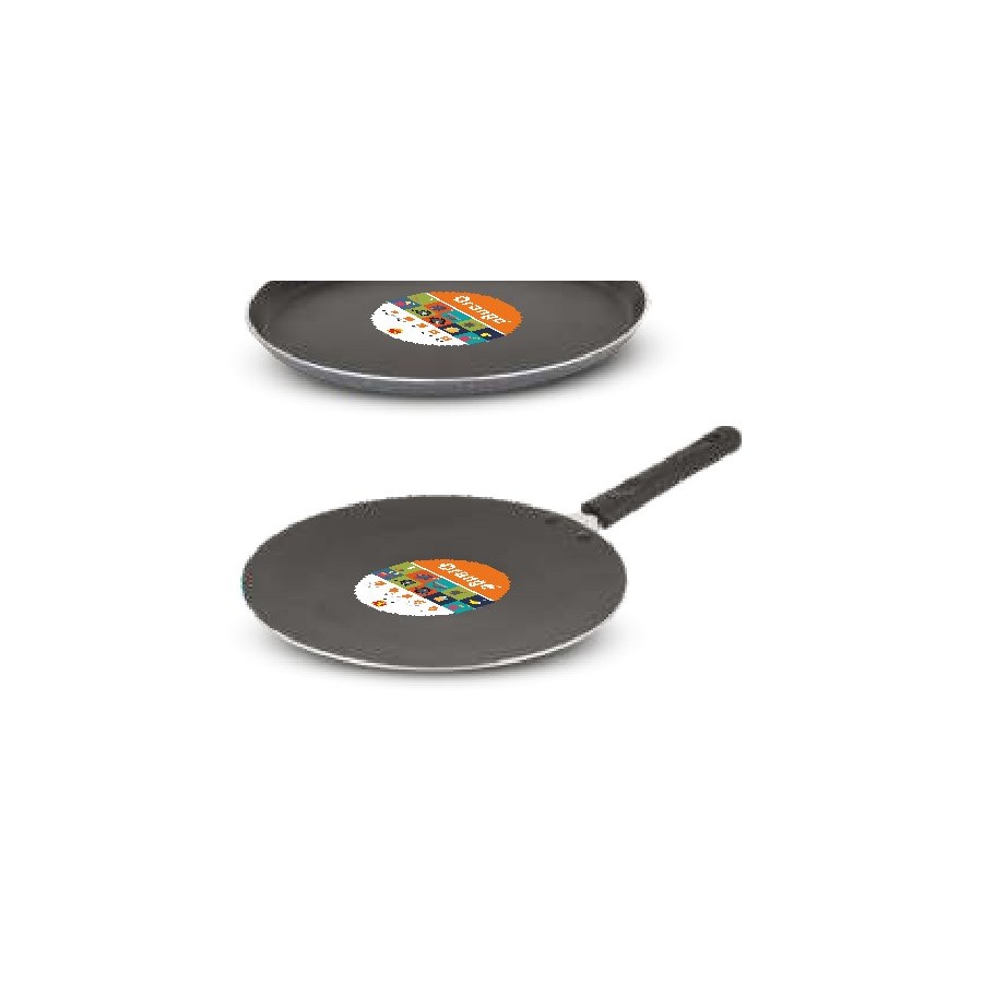 Orange Concave Tawa 255 mm