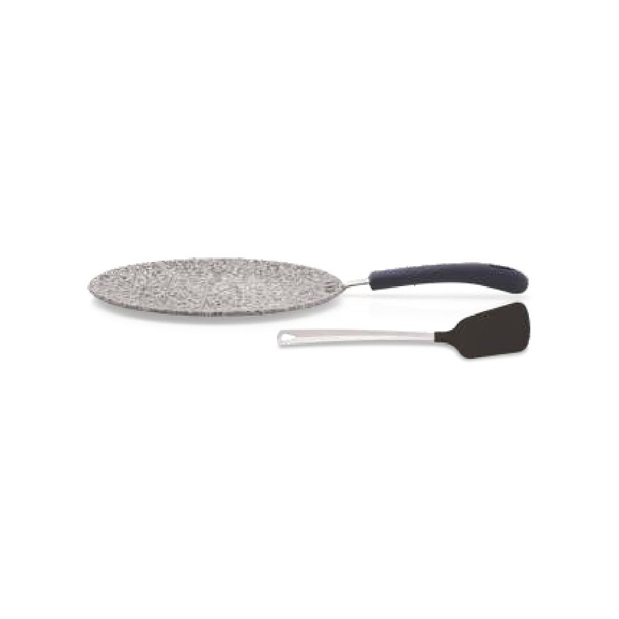 Orange Chapati Tawa (concave) (free Nylon Turner) 275 mm