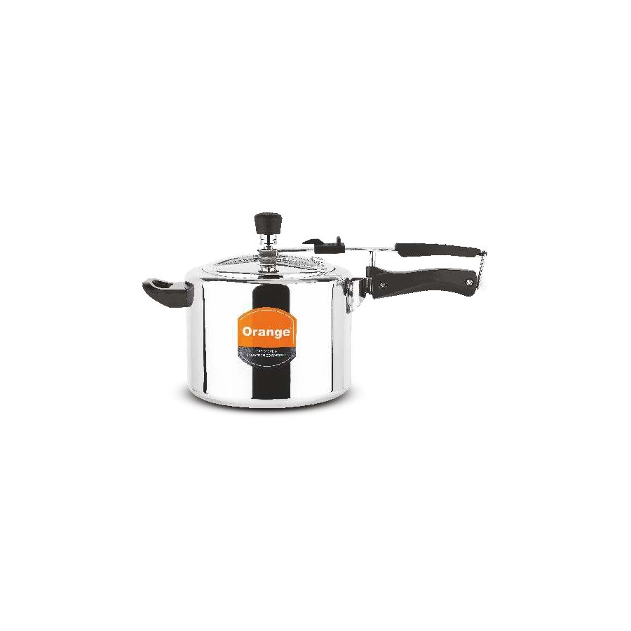 Orange Triply Inner Lid Handi (3 Ltr)