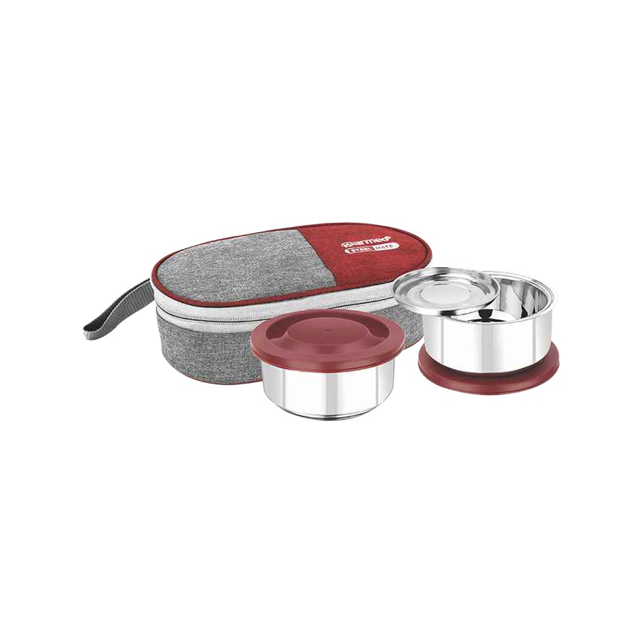 Warmeo Insu Fresh Insulated Lunch Pack - Meal Combo (350 ml x 3 + 400 ml Steel Tumbler)